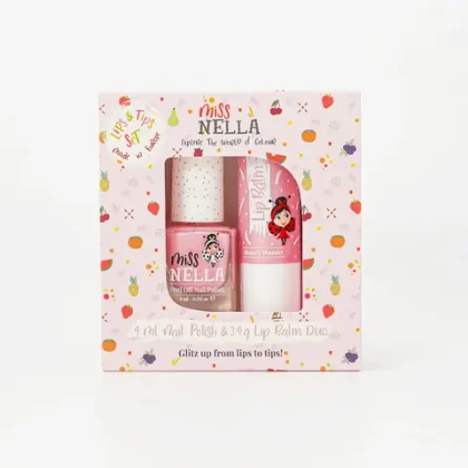 Набор лак и бальзам Miss Nella Besties Duo Pack Honney Bunny