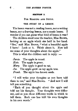 The Mother Tongue. Book I : Lessons in Speaking, Reading and Writing English | Sarah Louise Arnold