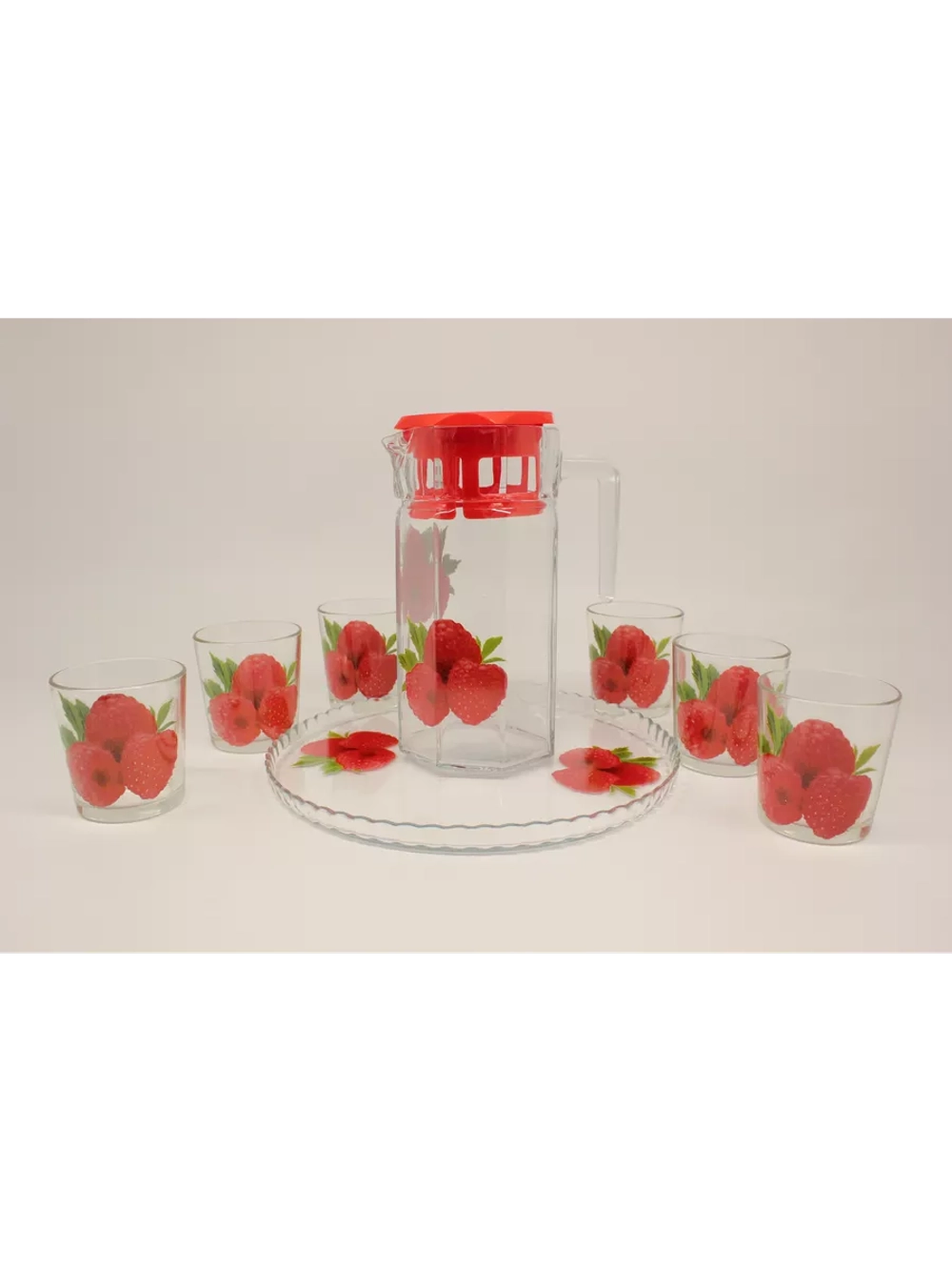 Подарочный набор Кувшин 1.5л+6стаканов+поднос
