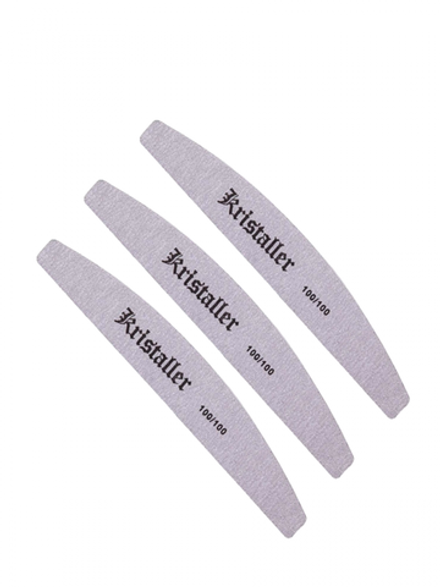 Kristaller Пилка для ногтей Лодка абразивность 100/100