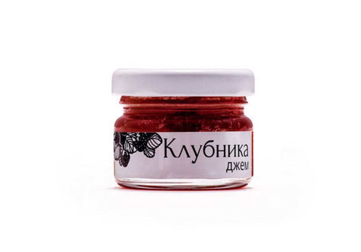 Джем "Русский лес" клубника, 25г