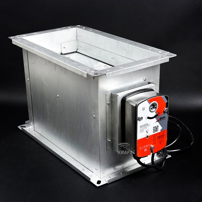 Клапан противопожарный КПС-EI120-НО(НЗ)-МВ(220) 800*800
