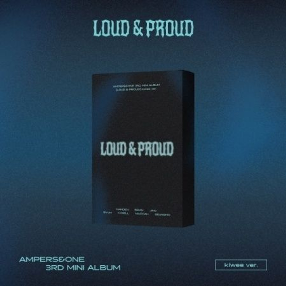 Альбом AMPERS&ONE - LOUD & PROUD 3rd Mini Album LIMITED Edition KIWEE Version
