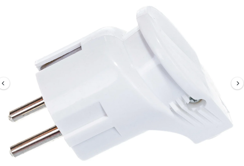 Вилка IN HOME косая с з/к  4110 белая