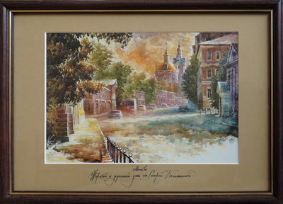 Жаркий и душный день на Старой Басманной