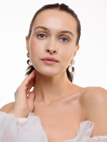 Серьги "Bubble elegant" Gold