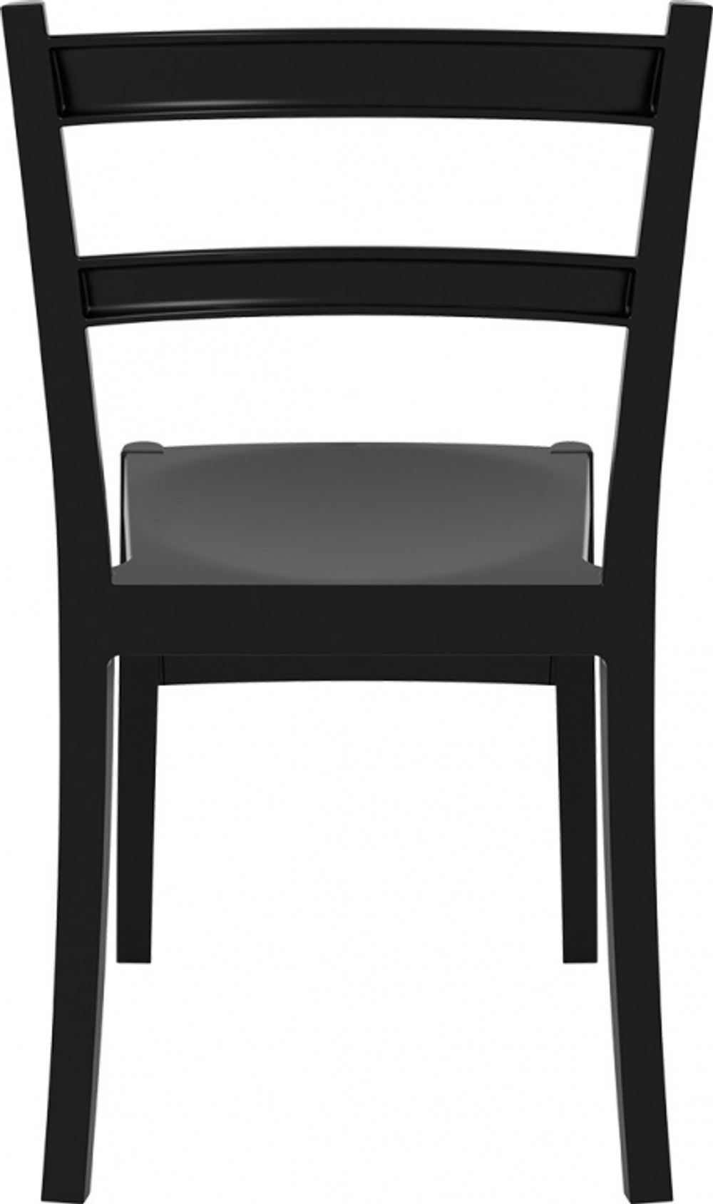 Стул пластиковый Siesta Contract Tiffany, черный