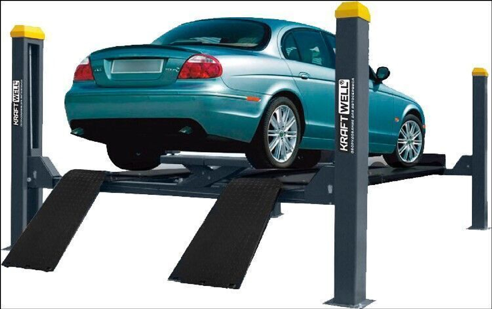 Подъемник четырехстоечный KraftWell KRW4WA