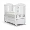 Детская кроватка с продольным маятником Гандылян Макс Белая