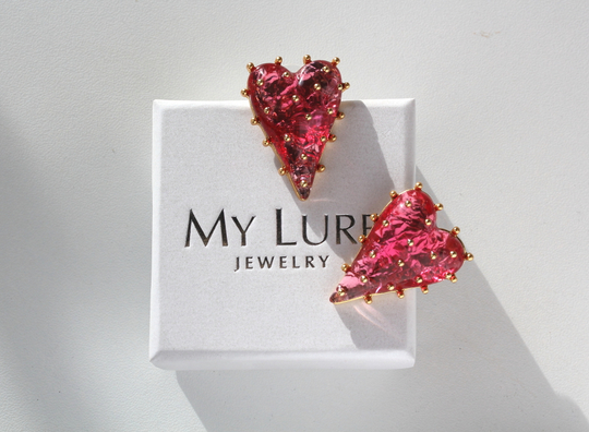 Серьги Сердце