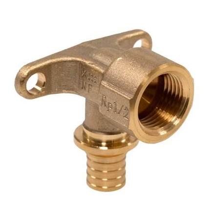 Угольник настенный ВР 16-Rp1/2" DZR латунь Рехау