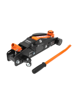 Подкатной гидравлический домкрат Gigant с фиксатором, 2,5т 140-385 мм, в кейсе GSJR-2,5T