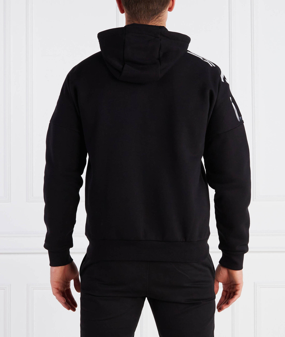 Худи EA7 - черный(6RPM24 PJHLZ)