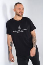 Фуфайка (футболка) мужская Презент-4 Виотекс ЧЁРНЫЙ