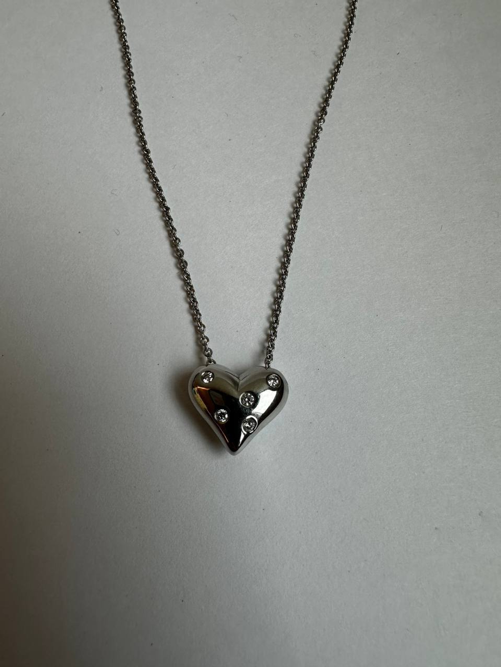 Колье Tiffany&Co Etoile Heart 5 Diamond