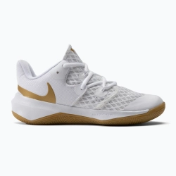 Кроссовки волейбольные Nike Zoom Hyperspeed Court SE white/gold