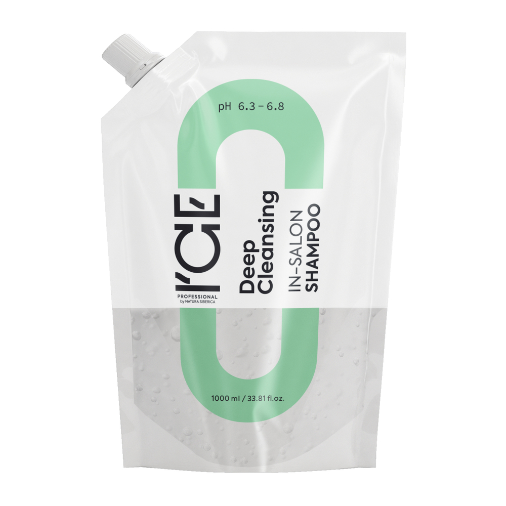 Шампунь ICE Deep Cleansing In-Salon Shampoo для глубокого очищения волос и кожи головы - 1000 мл. (refill пакет)