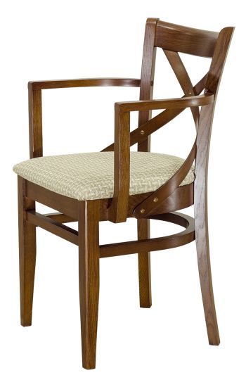 Кресло Соло (дуб/тон 344/ткань 2-050)