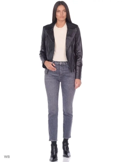 Косуха кожаная куртка женская Турция