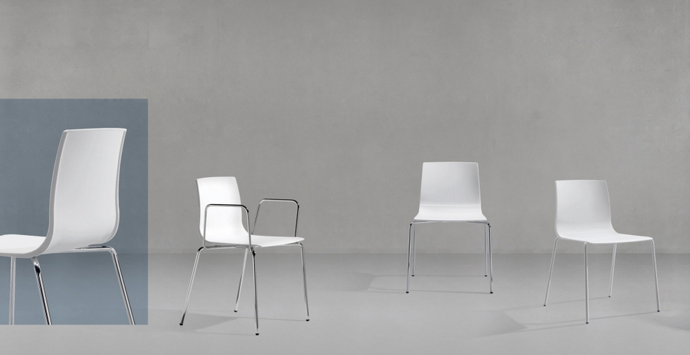 Стул пластиковый Scab Design Alice, лен