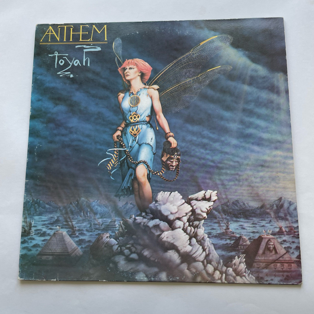 Винтажная виниловая пластинка LP Toyah Anthem (Италия 1981)