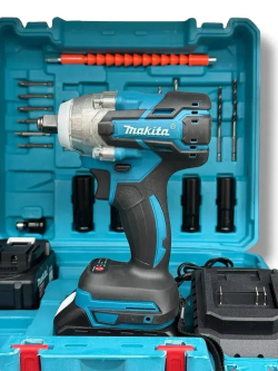 Ударный гайковерт Makita , 2 АКБ + кейс