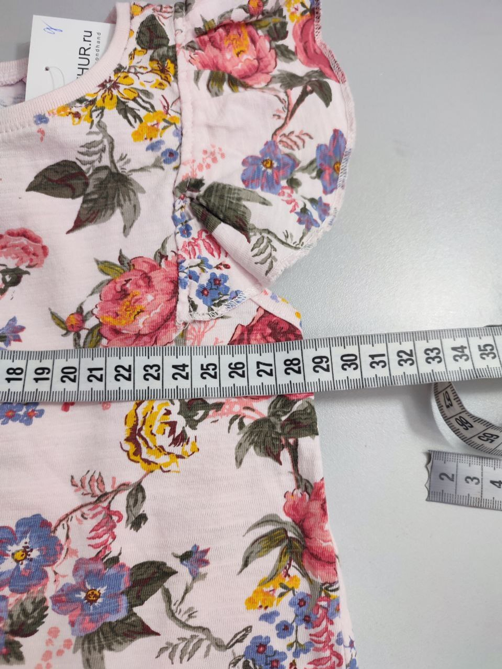 Топ Next с цветами на 3-4 года