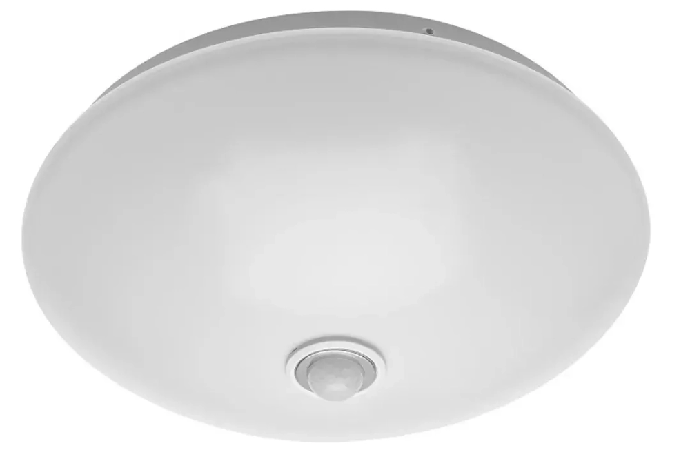 Светильник светодиодный ATOMIKA с датчиком движения, 18W, 4000K, IP20, AC220-240V, 50-60Hz, 1200lm, 360град, белый корпус GTV LD-ATO18W-40