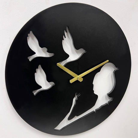 Настенные часы CL-47-2-2-Style Black Castita