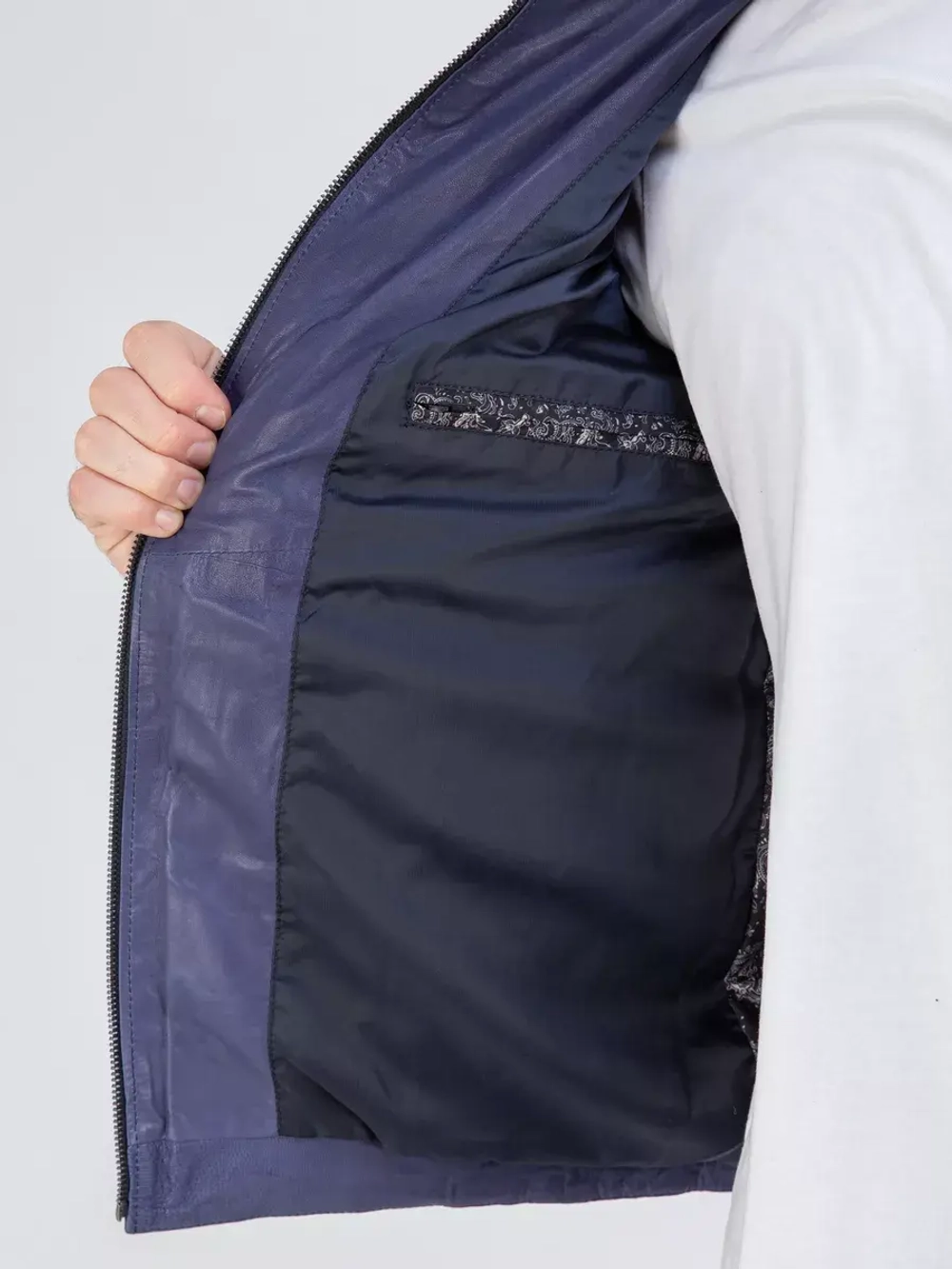 Куртка кожаная демисезонная Турция