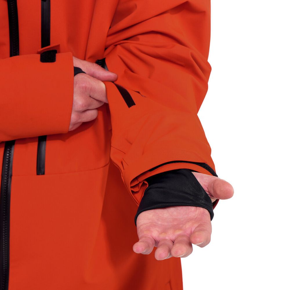 Куртка мужская сноубордическая Horsefeathers TERRA JACKET (red clay)