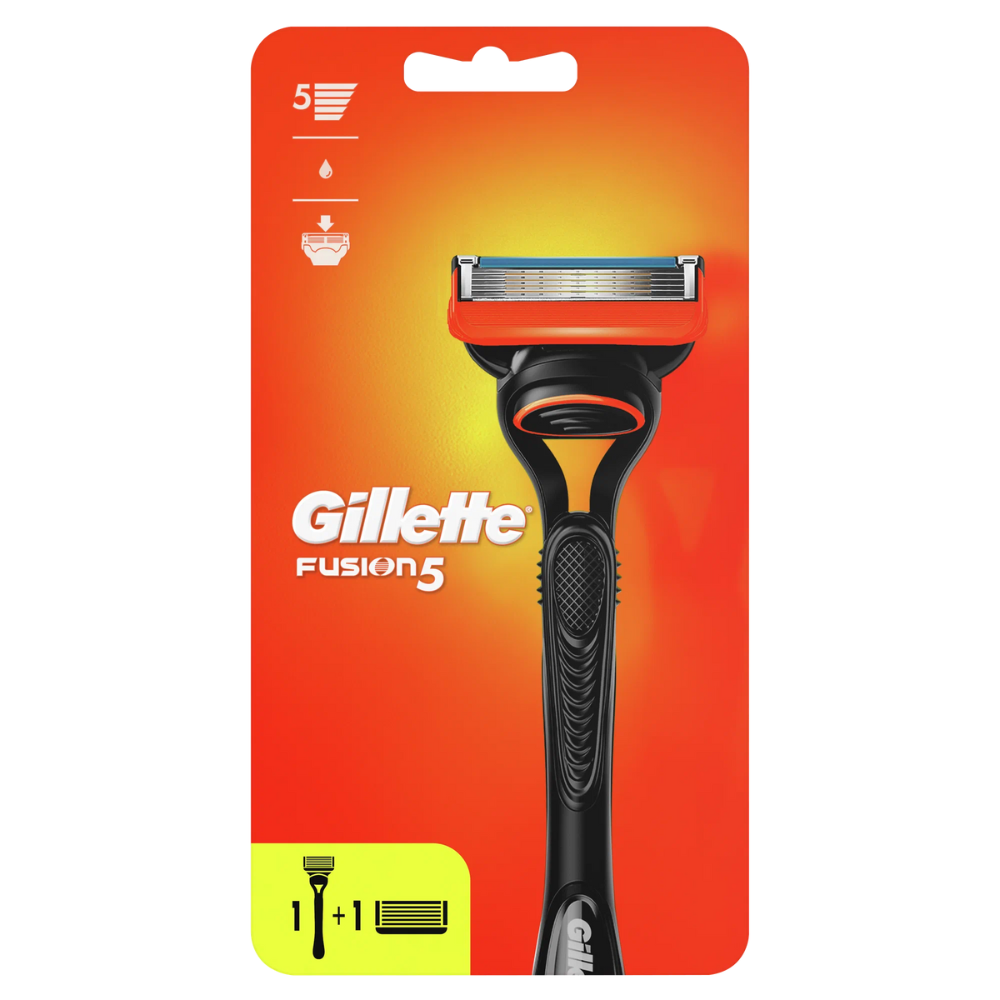 Бритвенный станок Gillette Fusion 5 +касеты
