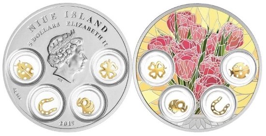 Монета-талисман выпущена в Польше