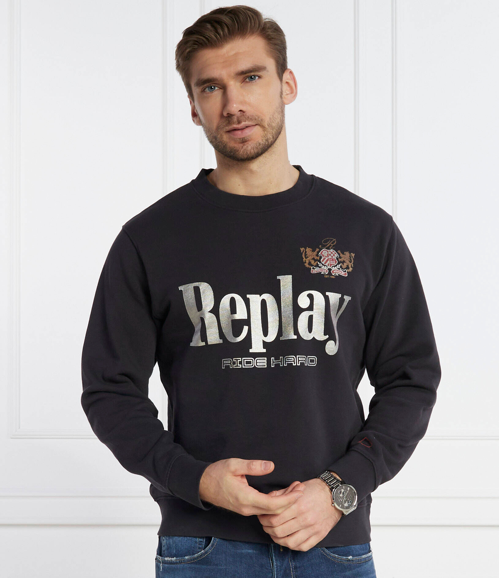 Худи Replay - графитовый (M6823 .000.23650PW)