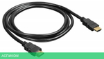 Кабель Buro HDMI 1.4 HDMI (m)/HDMI (m) 1,5м черный (BHP1.5M)