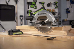 Пила дисковая аккумуляторная GREENWORKS 24 V без акк и з/у   1500907