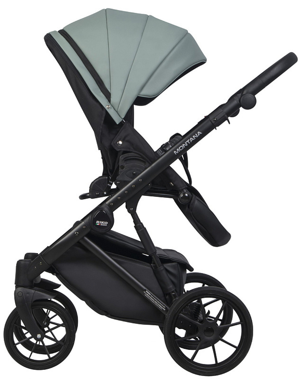 Детская коляска Riko Basic Montana Ecco 3 в 1 30 Green-Grey