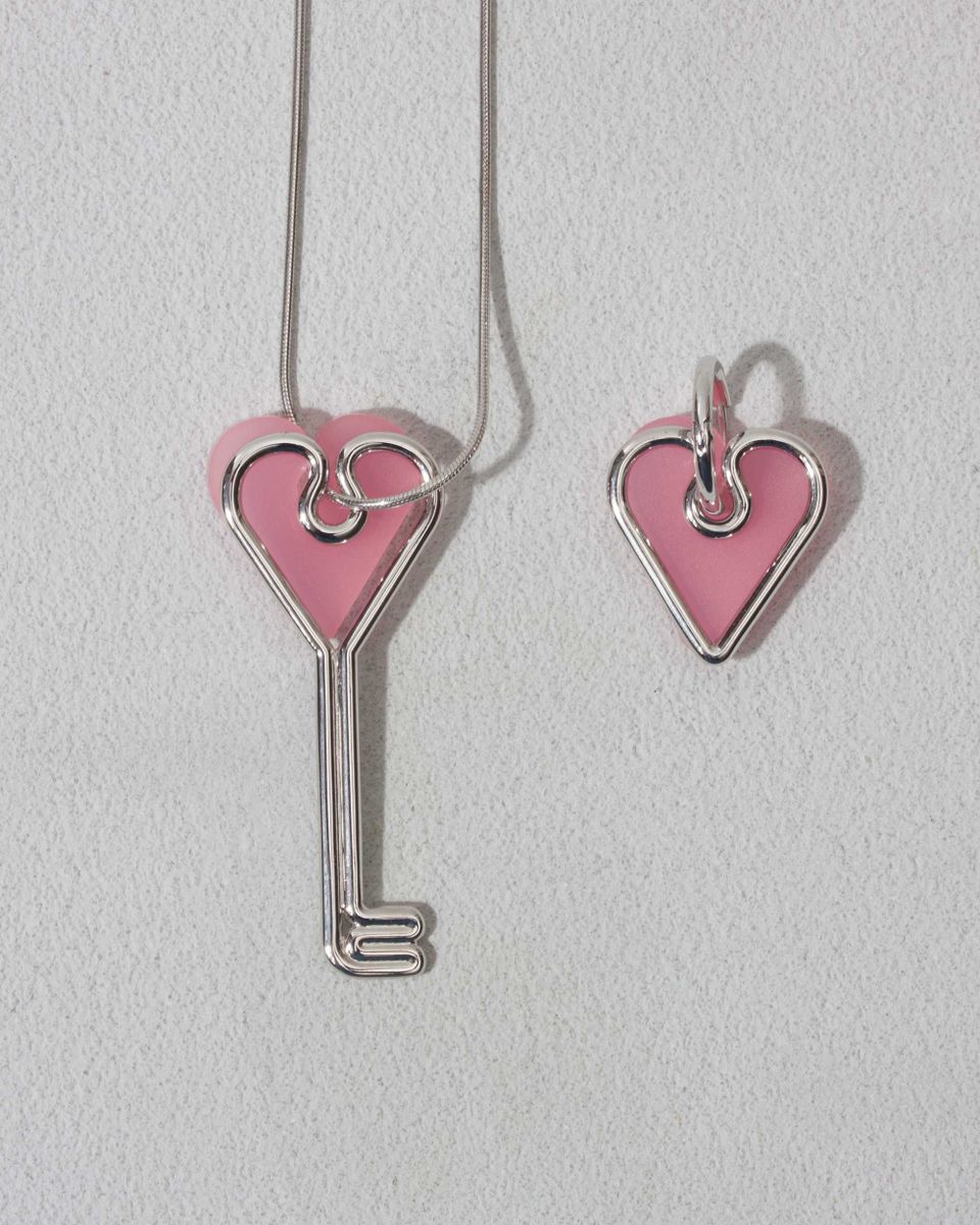 Подвеска Neverending Heart Key