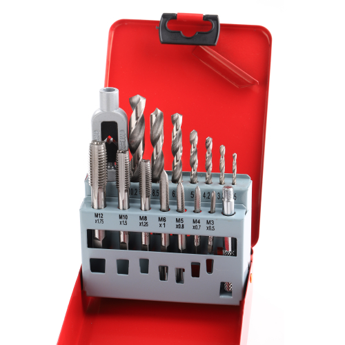 Набор для нарезания резьбы P.I.T. 15 предметов (ASET09-015A)