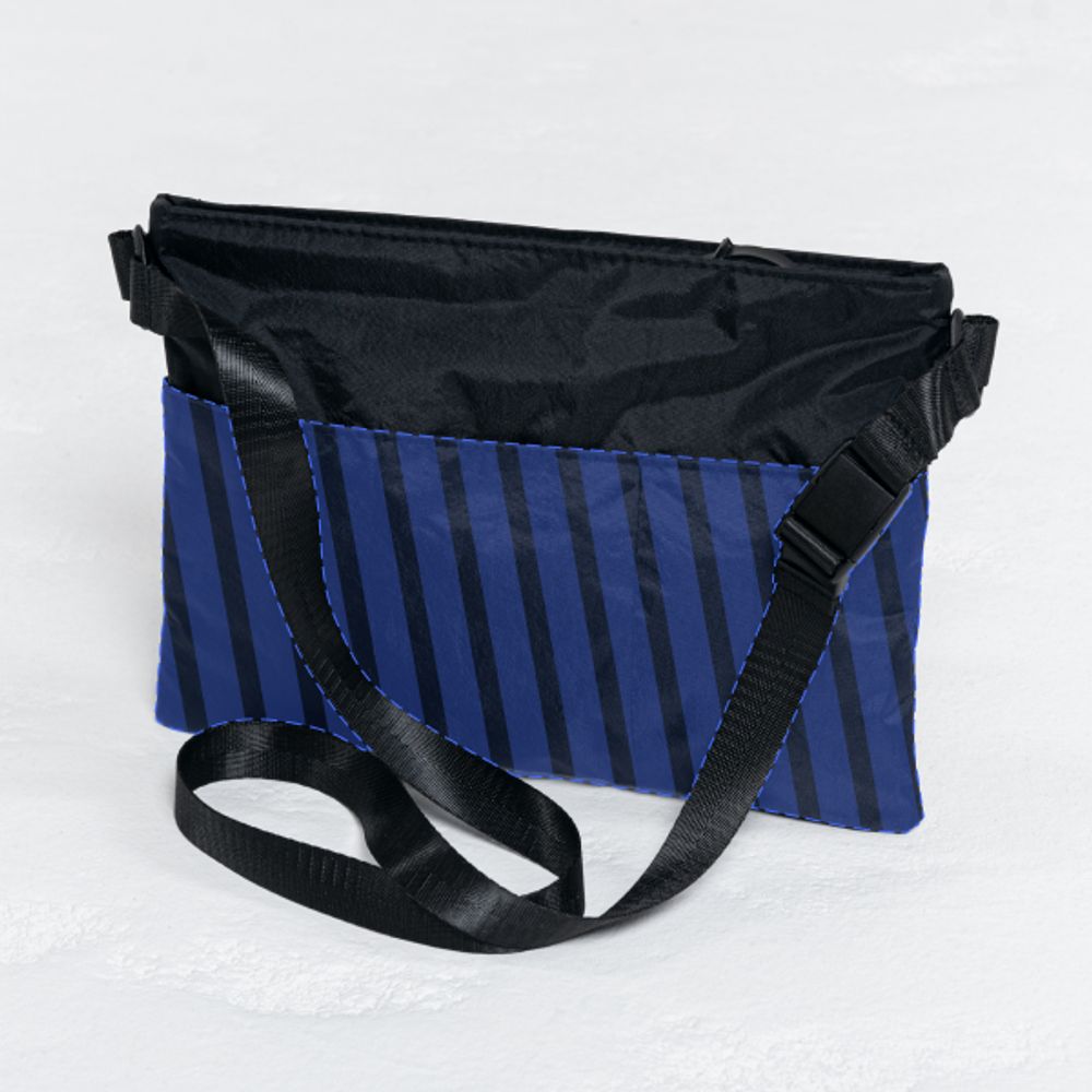 Сумка Mushmula F2 Сакош кросс-боди средняя ЭМ щит черная