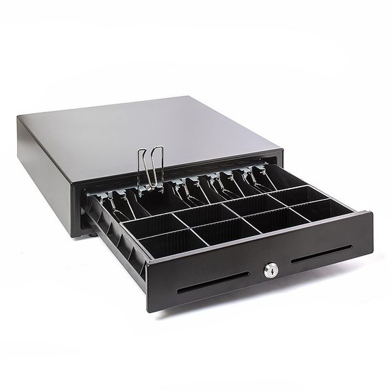 Денежный ящик POScenter 16K5 410x420x100 распайка для "ШТРИХ-М"черный