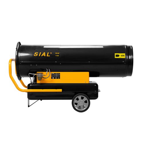 Тепловая пушка дизельная SIAL Y100A - прямого нагрева / 100 кВт