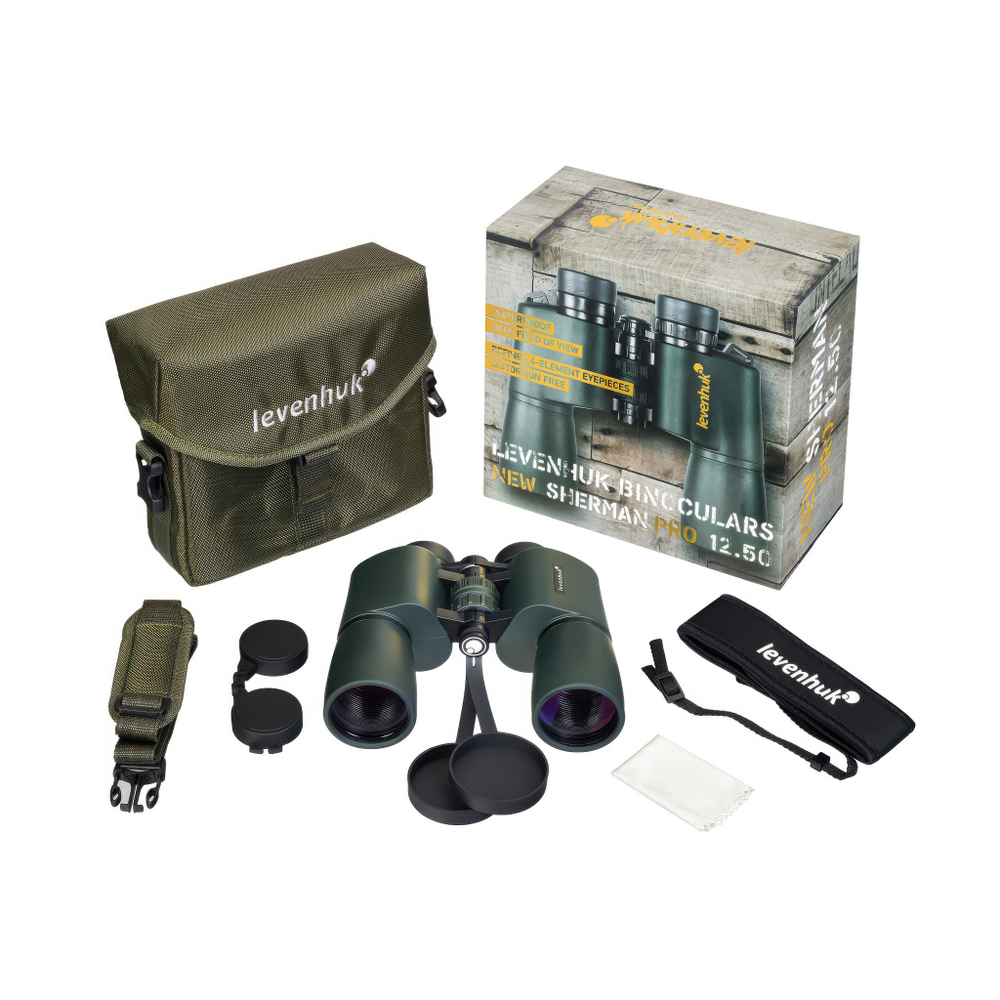Бинокль Levenhuk New Sherman PRO 12x50