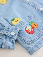 Куртка джинсовая для девочки Next E25-317, Синий