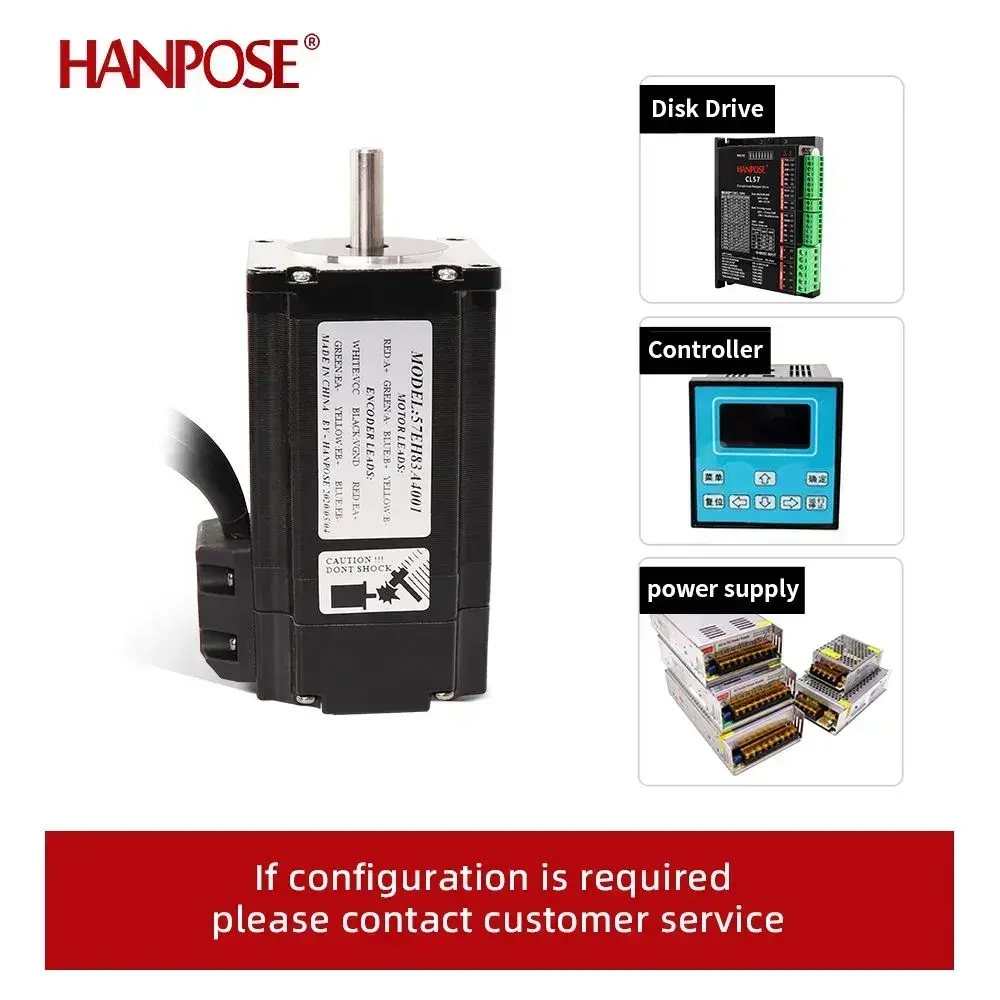 шаговый двигатель Nema 23 (57EH83A4001-CL57) 4.0A 260N.CM