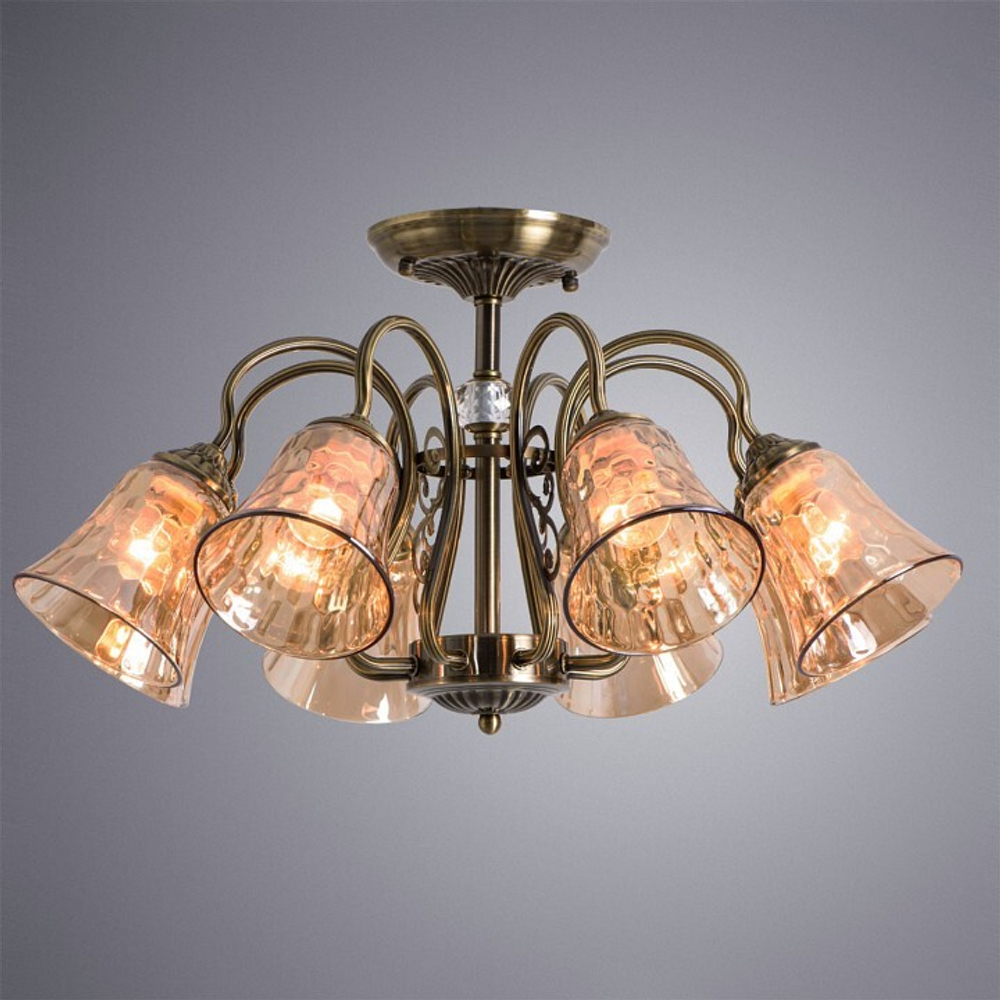Люстра на штанге Arte Lamp A2702PL-8AB