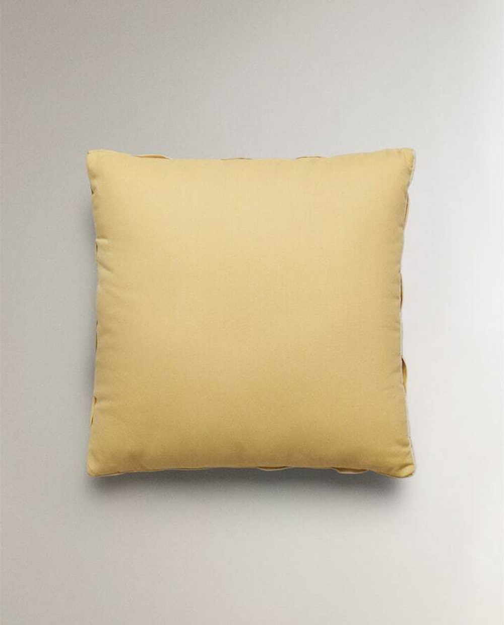 ZARA HOME ДЕТСКАЯ ХЛОПКОВАЯ ПОДУШКА, ЖЕЛТЫЙ