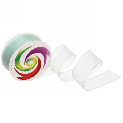 Лента для декорирования «Нежность» 2,5 см, 5 м, Зеленый (капрон)