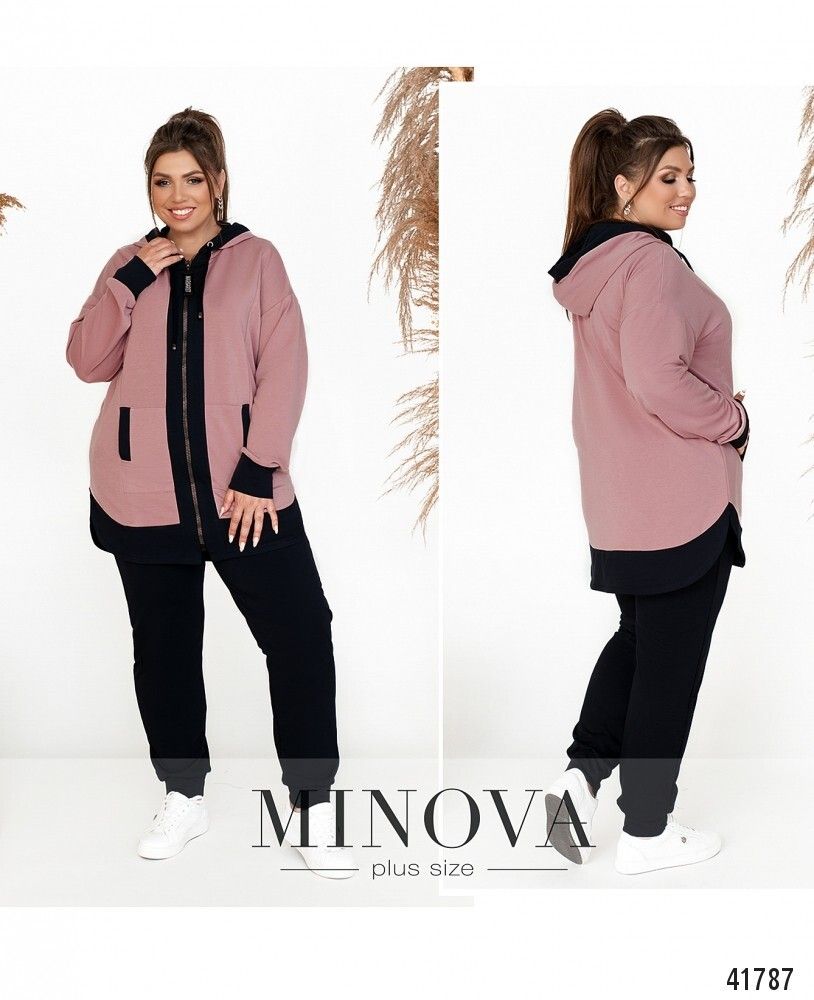 Костюм 17-228-синий-фреза Minova