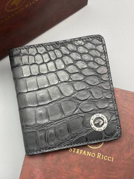 Кошелёк из кожи крокодила Stefano Ricci